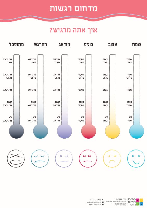 המרכז לוויסות רגשי – שלי זאנטקרן
