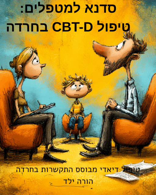 סדנא למטפלים CBT-D טיפול דיאדי מבוסס התקשרות בחרדה